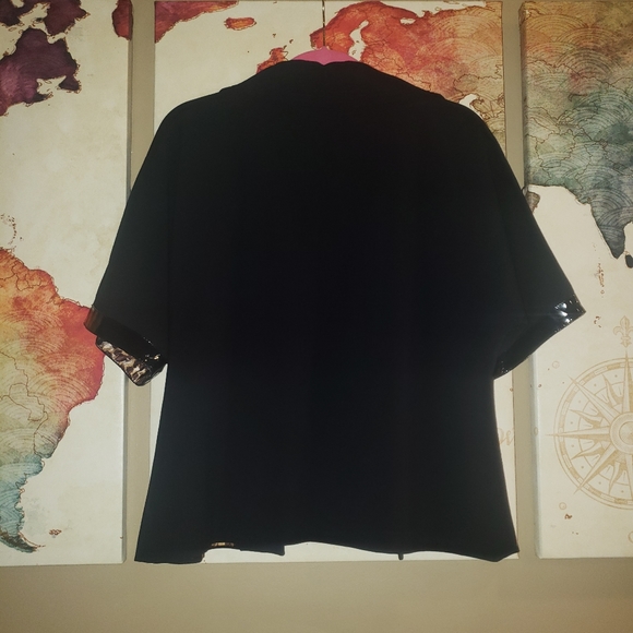 WD.NY black/Leopard jacket - Picture 6 of 8